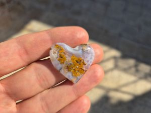 نگین قلب شجر منظره با طرح و رنگ بسیار جذاب