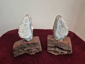 اسلایس عقیق سلیمانی سفید