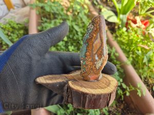 اسلایس عقیق خراسان با رنگ و طرح بی نظیر