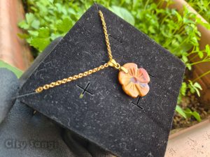 گل سنگی جاسپر - گردنبند دخترانه 2
